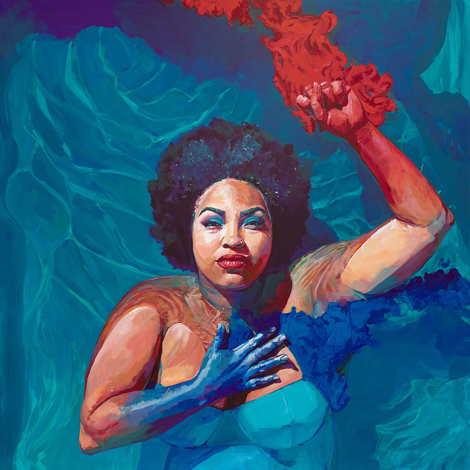 "Rest and Revolution" - 48"x48"