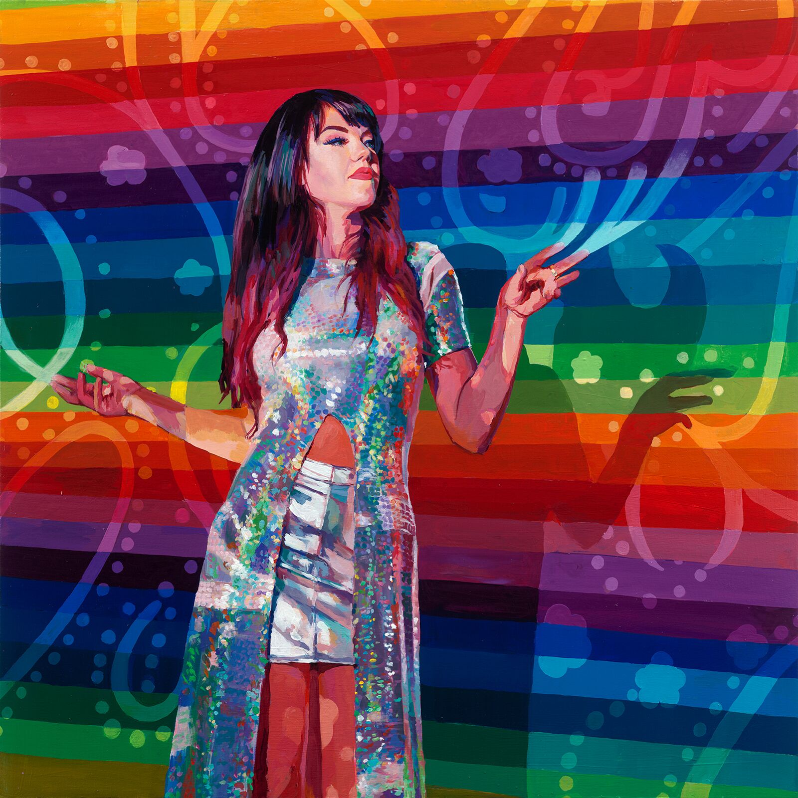 In My Power Print 16"x16" Limited Edition Giclee Print - Image 2