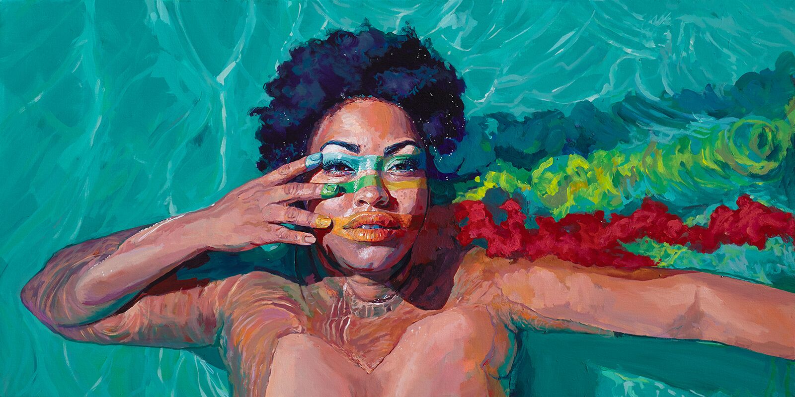 See the Truth, Speak Your Truth 24"x12" Giclee Print - Image 2