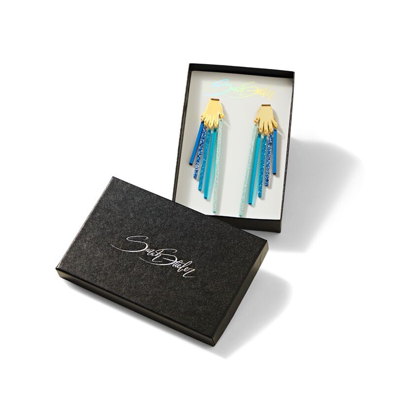 Spectrum Collection - Blue Earrings - Image 5