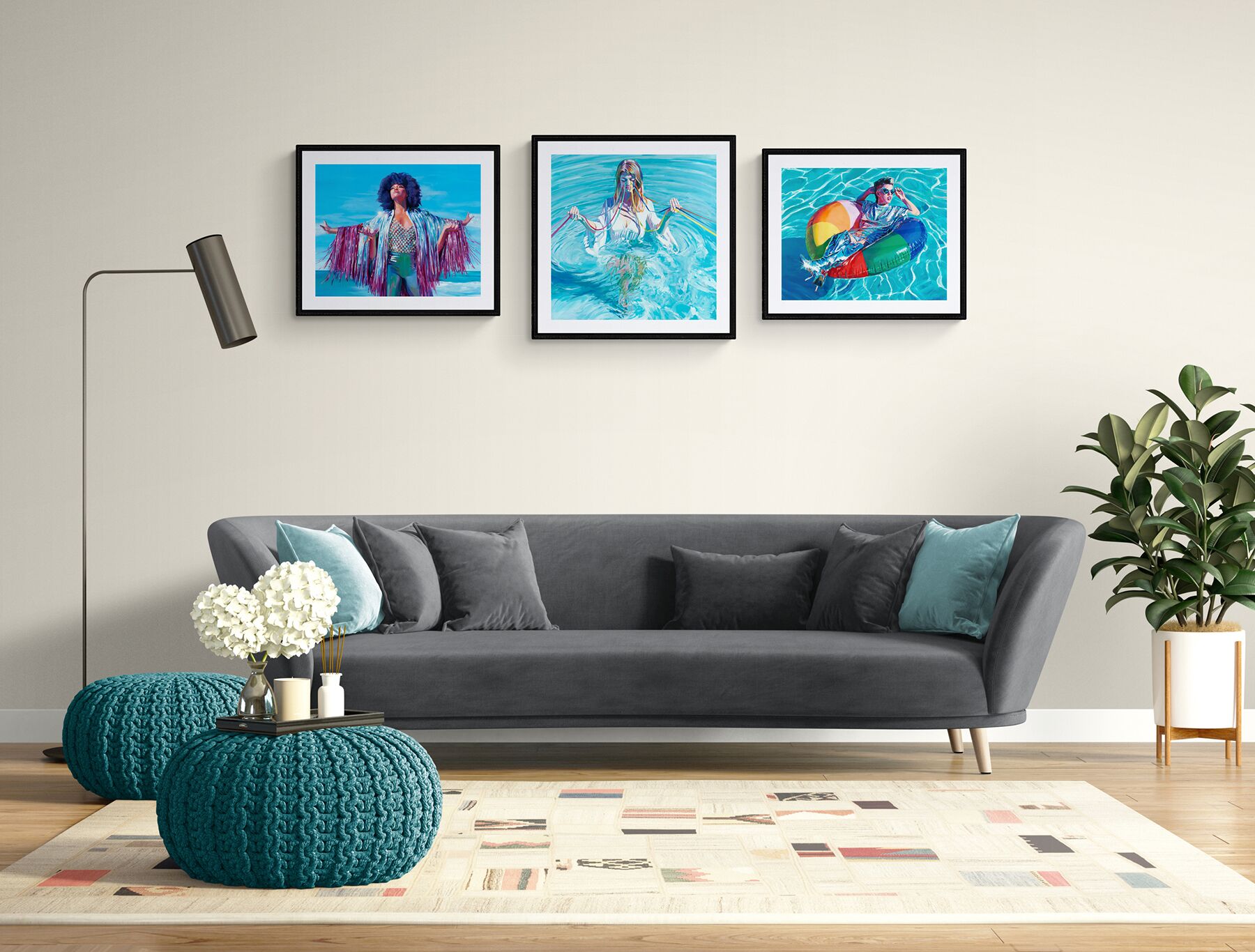 Feel Deal Heal 20"x20" Limited Edition Giclee Print - Image 4