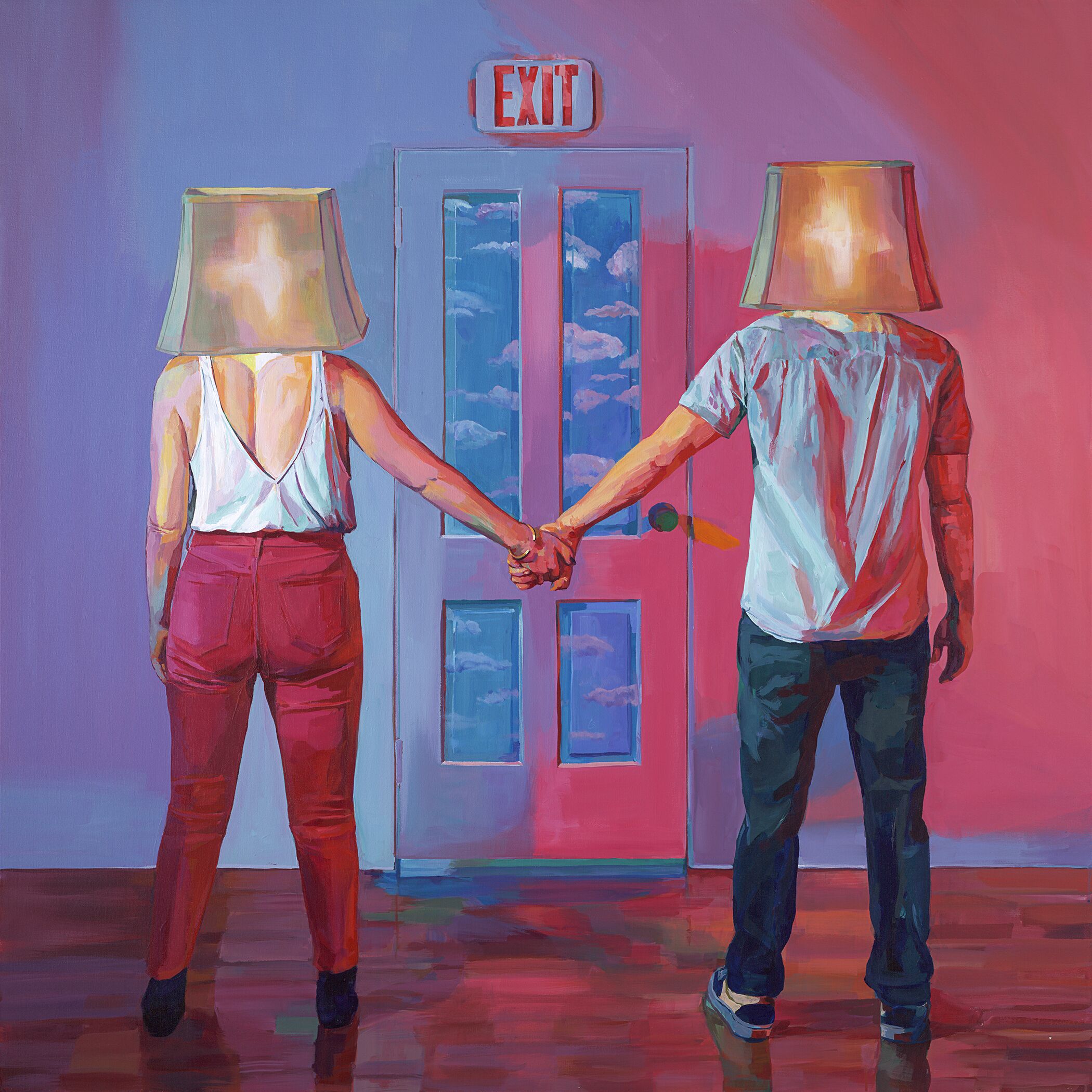 "Bright Future" - 48"x48"