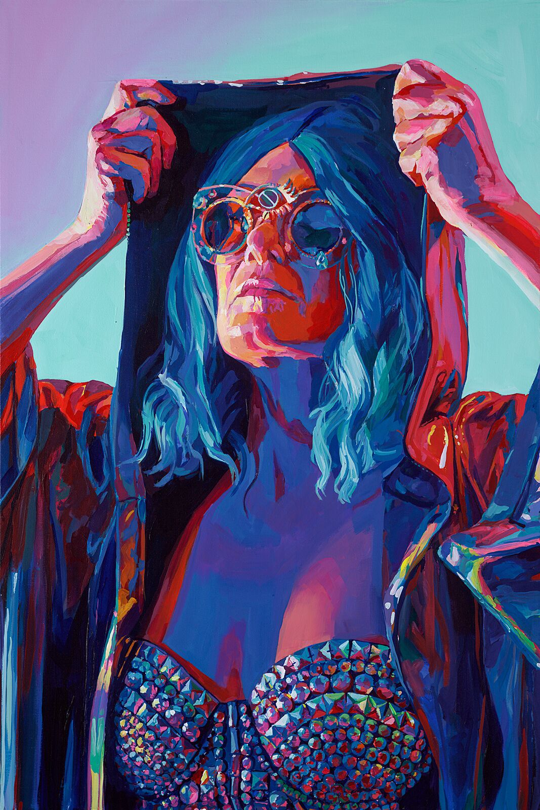 "Self-Protection" - 24"x36"