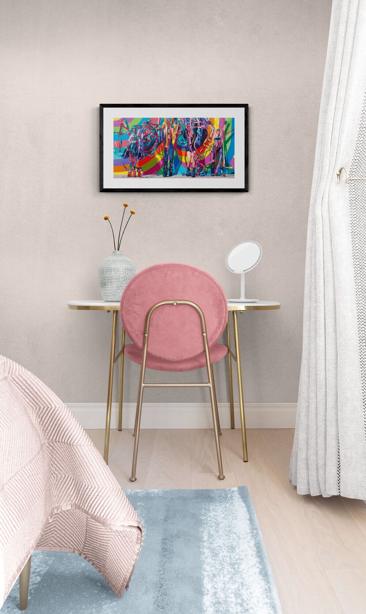 Hell Ya 24"x12" Giclée Print - Image 3