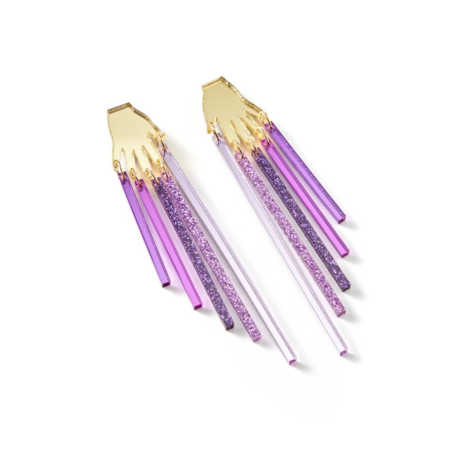 Spectrum Collection - Purple Earrings