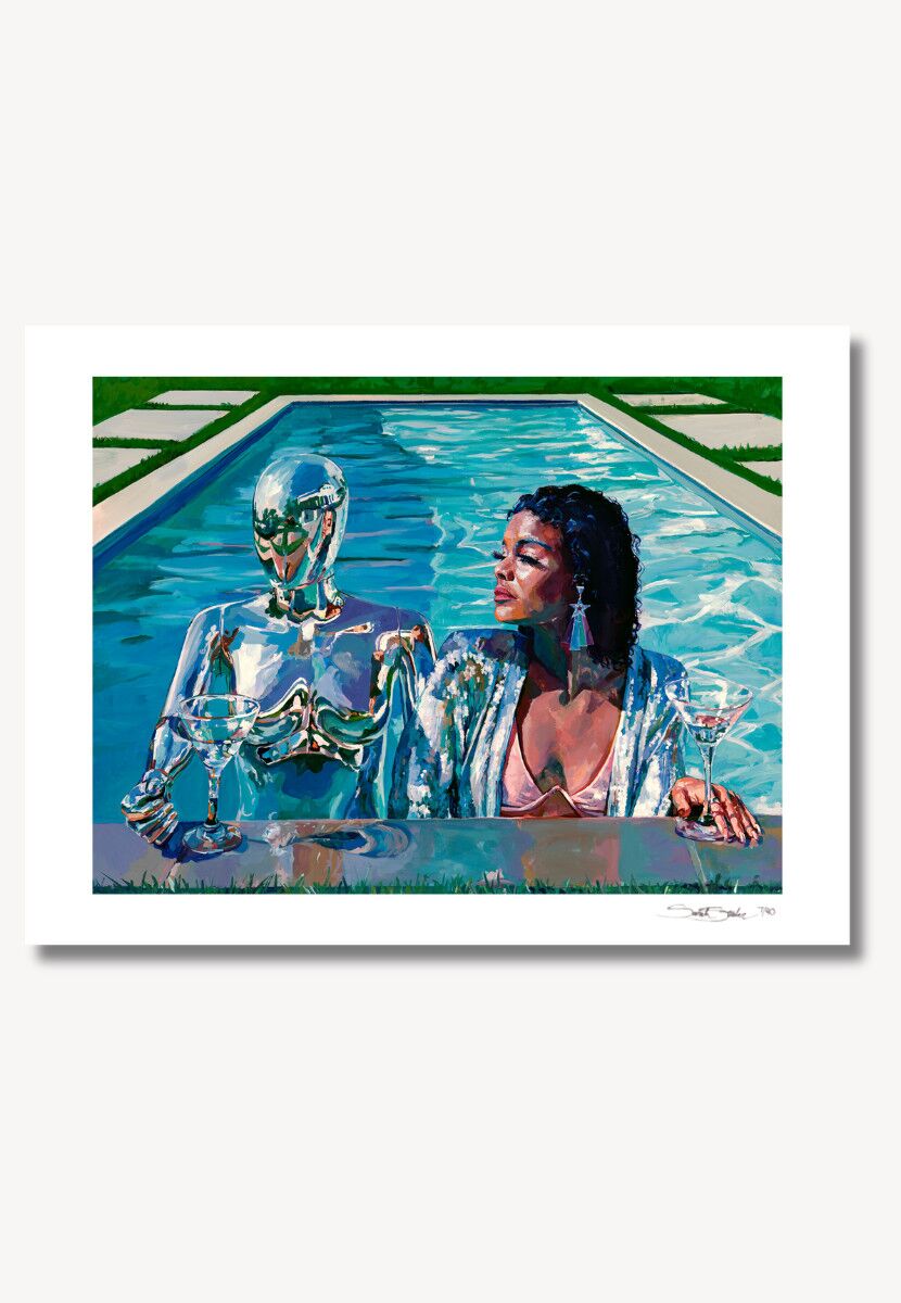 Reflected 24"x18" Giclée Print
