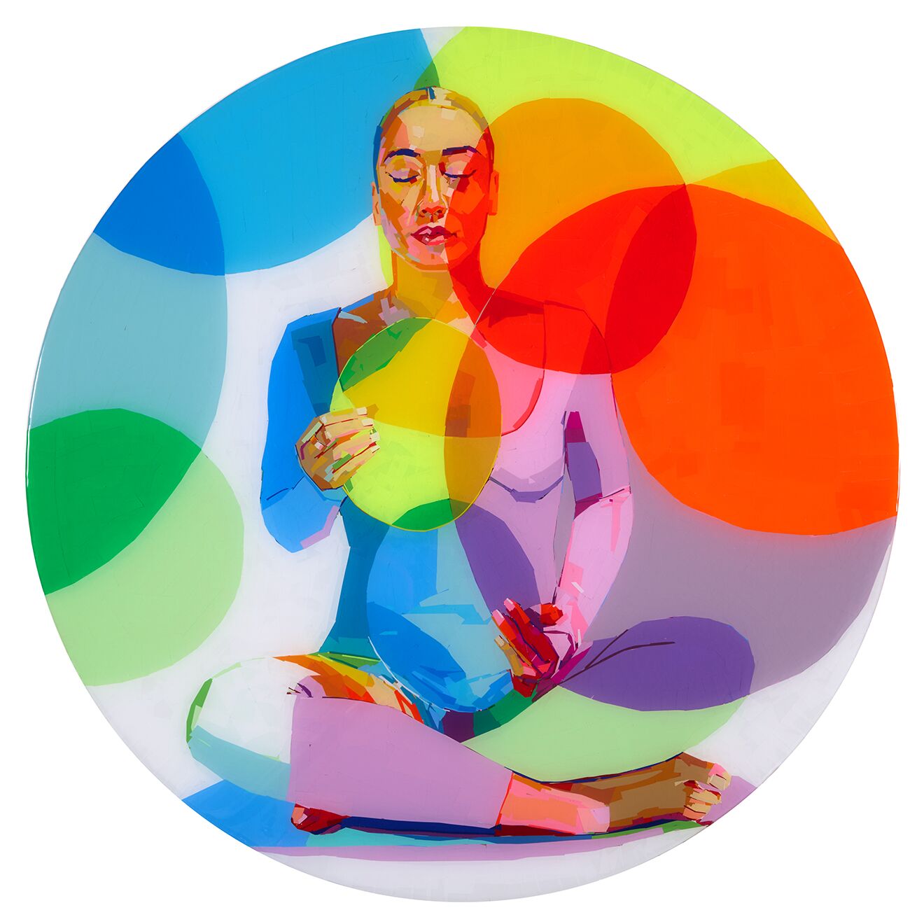 Equanimity - 30" circle - Image 2