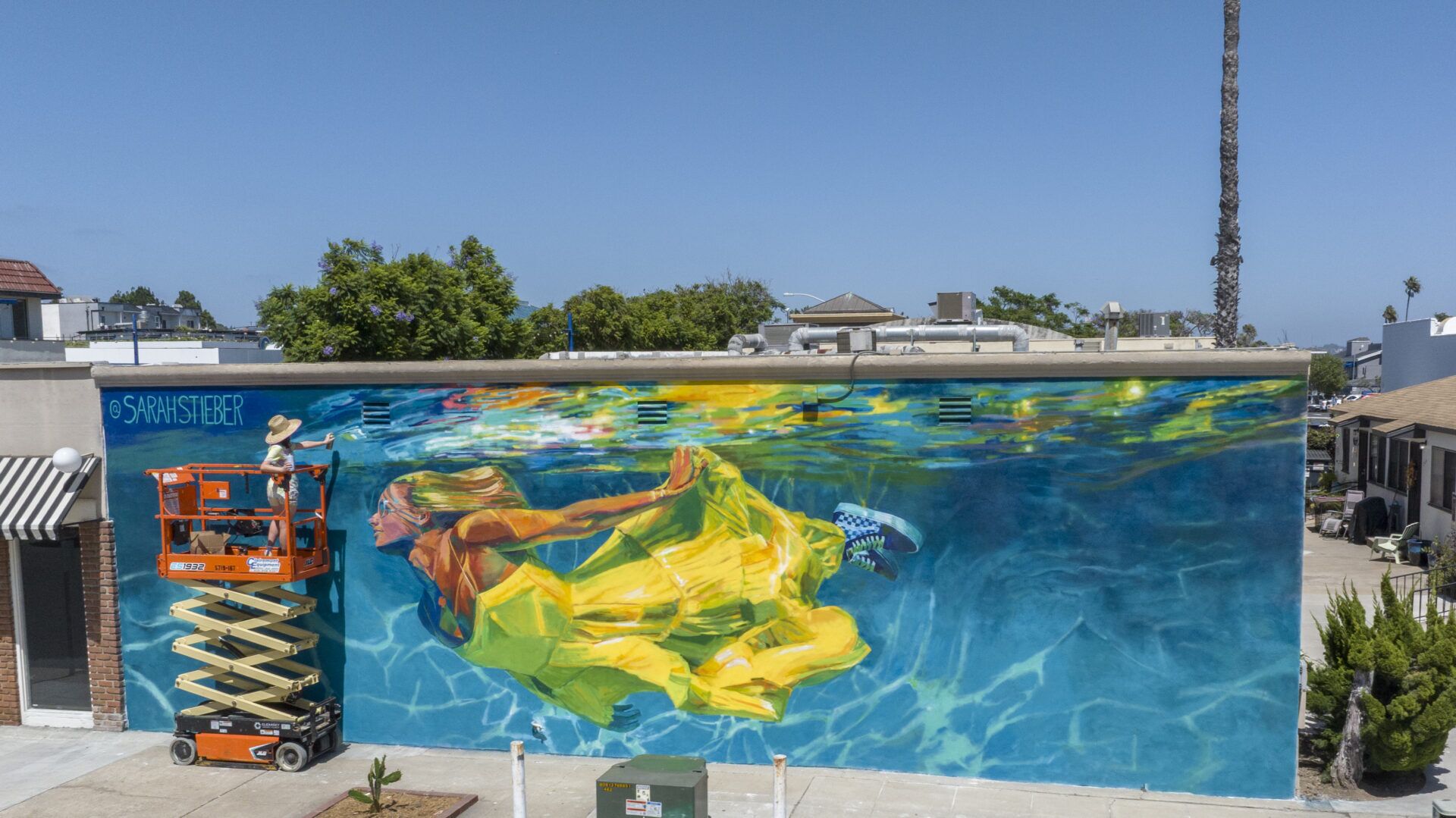 PRE-ORDER ONLY! Breathing Room - Fine Art Print of Sarah's Mural! - Image 5